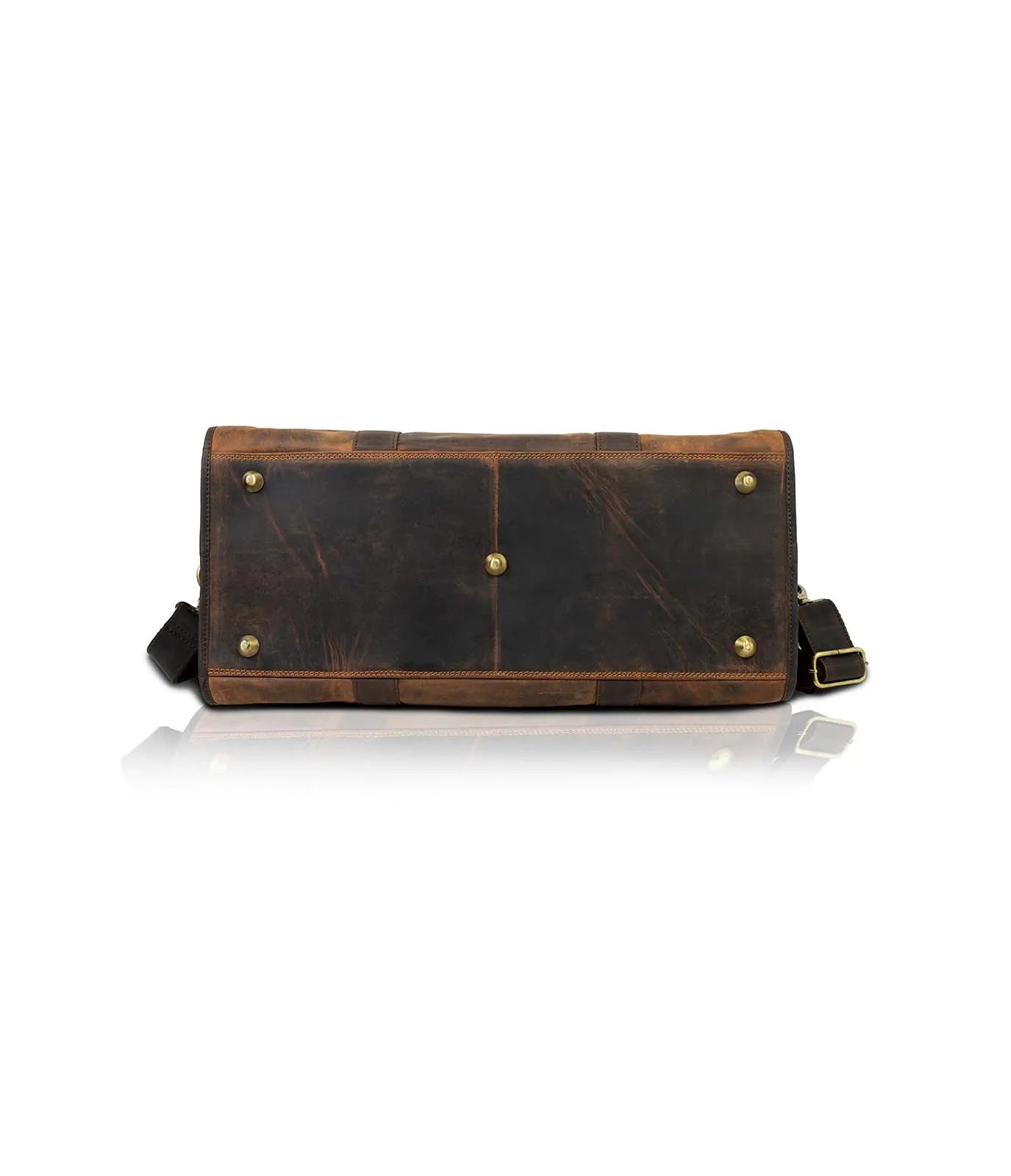 Tan + Brown Hunter Elegant Duffel Bag