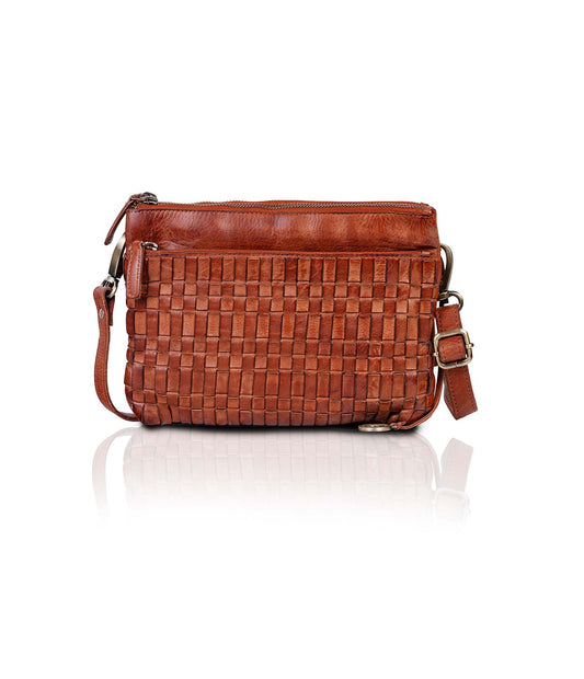 Washed Leather Cross Body Bags
